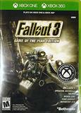 Fallout 3 -- Game of the Year Edition (Xbox One)